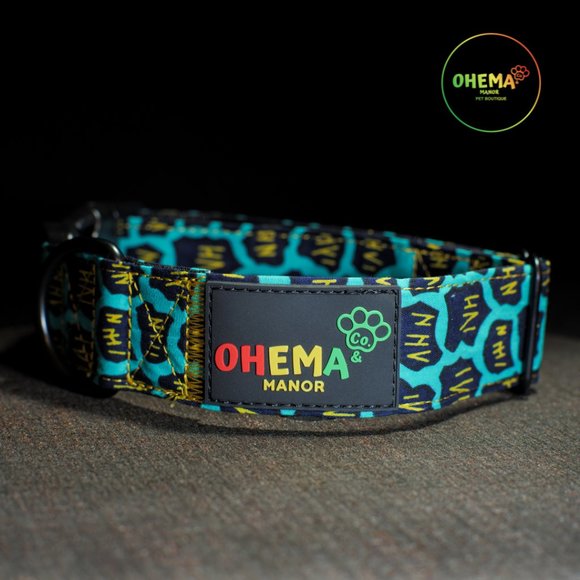 Yaa (African Print) Dog Collars - Picture 3 of 7